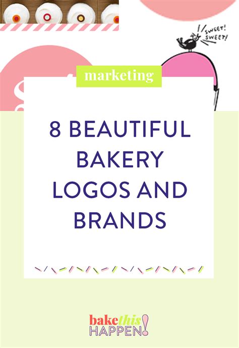 That's not to say you should get stuck obsessing over the pros and our business name creator will provide a ton of potential brand names and domains, but finding the name that works for your brand is up to you. Bake This Happen | Business Advice & Website Design for Bakers — 8 BEAUTIFUL BAKERY LOGOS AND BRANDS