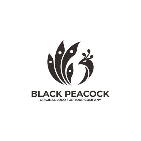 Peacock Logo Peacock Wall Art Graphic Design Posters Typography