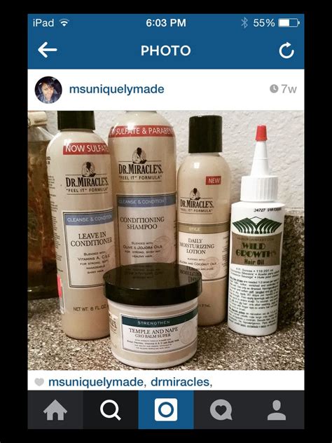 Shop the newest products from dr.miracles and earn 5% back on every purchase! Pin by Kimberly Rochelle Brabson on Dr. Miracles hair care ...