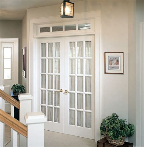 White Interior French Doors With Glass Interior French Doors With