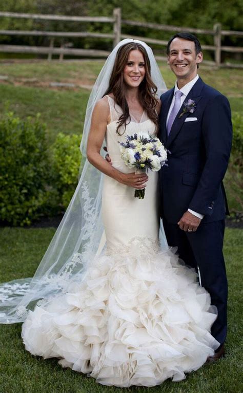 Ashley Biden From Famous Brides In Vera Wang Wedding Gowns