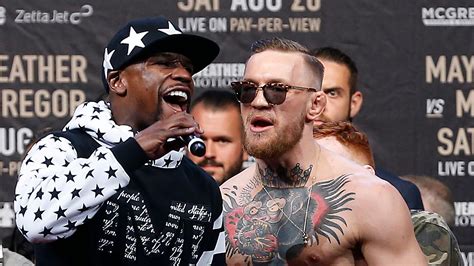 conor mcgregor responds to floyd offer expletive the mayweathers