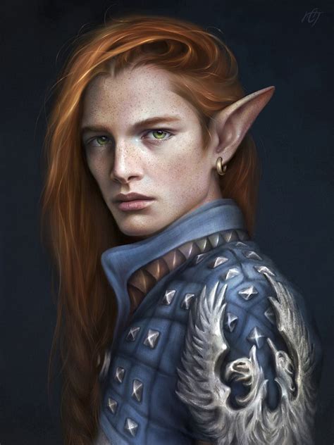 Shilmista Forest Of Shadows Photo Character Portraits Elf Male Elf Art