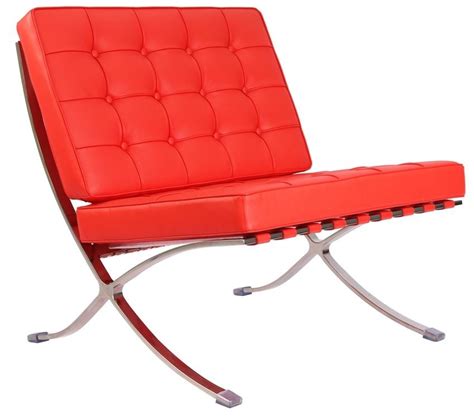 The Barcelona Chair Red – Mies Van Der Rohe Replica