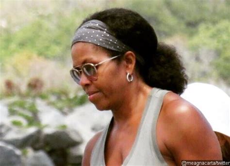 Michelle Obama Sports Her Natural Hair And Internet Just Cant Handle It