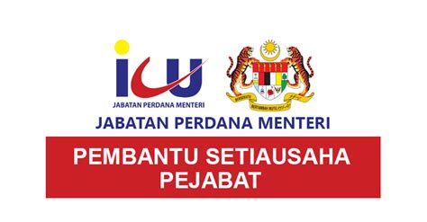 Jabatan perdana menteri merupakan sebuah kementerian kerajaan persekutuan di malaysia. Kekosongan Pembantu Setiausaha Pejabat [ Jabatan Perdana ...