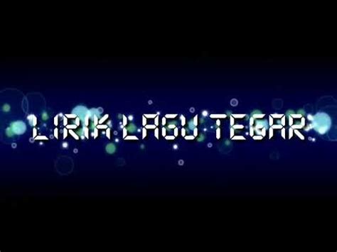 Tergoda aku tuk berpikir dia yang tecinta mengapa telah lama tak nampak dirimu di sini. Lirik Lagu Tegar_Rossa - YouTube