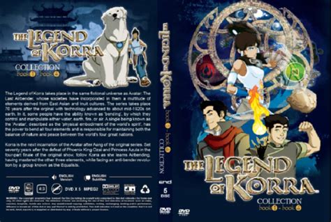 Anime Dvd Avatar The Legend Of Korra Book Episode Etsy