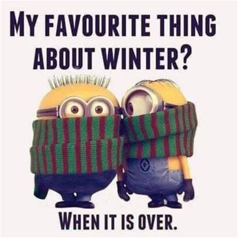 10 Super Funny Winter Minion Quotes