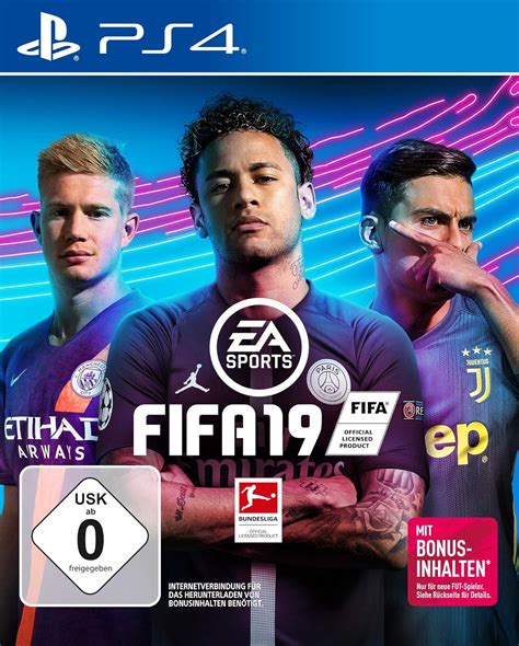Fifa 19 Standard Edition Playstation 4 Cover Bild Kann Abweichen