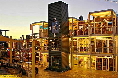 Container Park Sustainable Shopping And Entertainment Center Made From