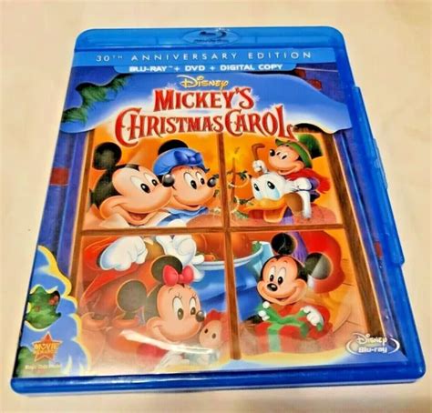 Disney Mickeys Christmas Carol Blu Ray Disc Dvd 2013 30th