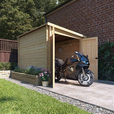 28mm Motorbike Storage Shed Safe And Secure Garden Buildings Direct