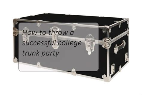 pin on college trunk party