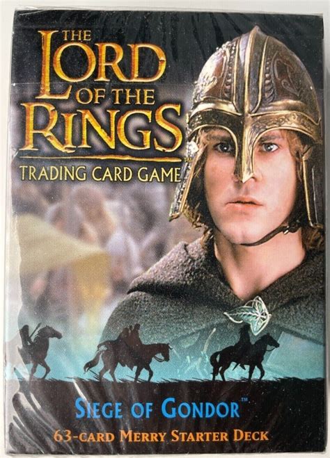 Lord Of The Rings Tcg Sealed Starter Decks New Lotr Tcg Ccg You Pick