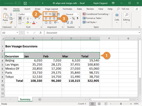 How To Merge Cells In Excel And Ensure They Are The Same Size Technology