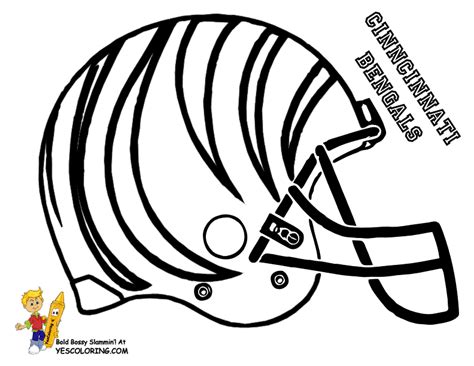 Download or print this amazing coloring page: cincinnati-bengals