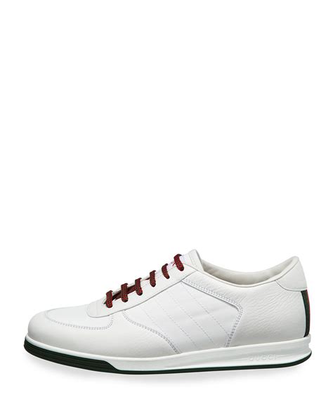 Gucci 1984 Low Top Leather Sneaker White White Fashion Sneakers