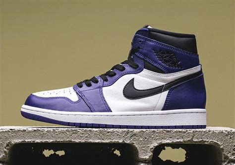 Nike air jordan i 1 retro high hi og court purple 2.0 9.5top rated seller. 2020 Air Jordan 1 Retro High OG "Court Purple" | [Release ...