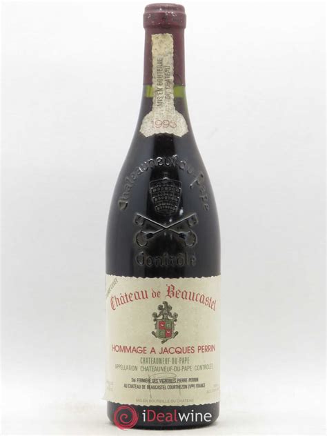 Buy Châteauneuf Du Pape Château De Beaucastel Hommage à Jacques Perrin