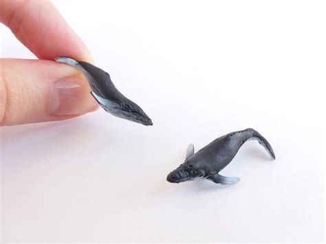 These Tiny Humpback Whales Are Perfect For Dioramas Crafts Toys Or
