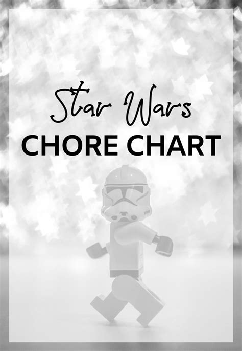 Star Wars Chore Chart