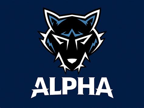 Alpha Hockey Team Logo By Kevin May On Dribbble