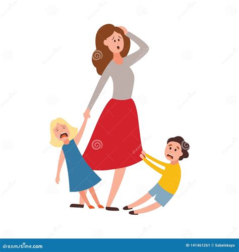 Tired Mom Clipart