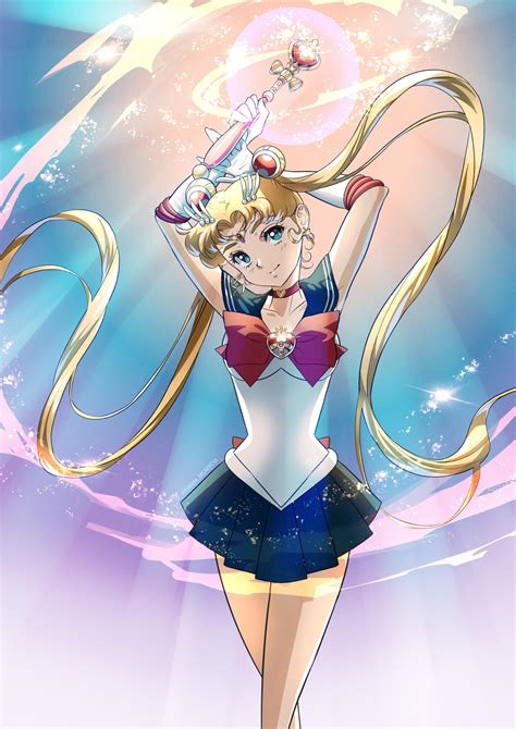 A Sailor Moon Fan Art I Did A While Ago I Hope You Like It R Sailormoon