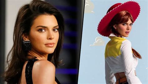 Kendal Jenner Turns Into Jessie From Toy Story For Halloween