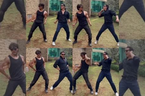 Tiger Shroff Akshay Kumar Dances To Main Khiladi From Selfiee
