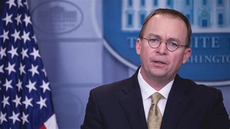 Acting Chief Of Staff Mulvaney And His Adviser Out Earn White House