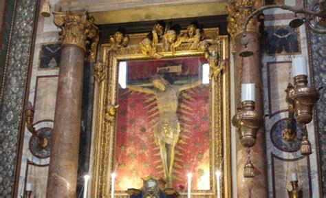 Oración Al Crucifijo Milagroso Que Detuvo La Peste En Roma