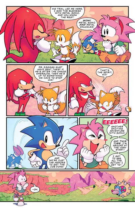 Idw Shares First Look Preview Of Sonic The Hedgehog 30th 54 Off
