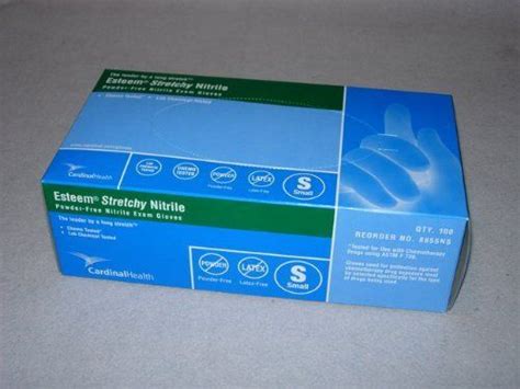 Esteem Nitrile Gloves Small 1 Boxes By Cardinal Health 2235 Our Powder Free Ambi Exam