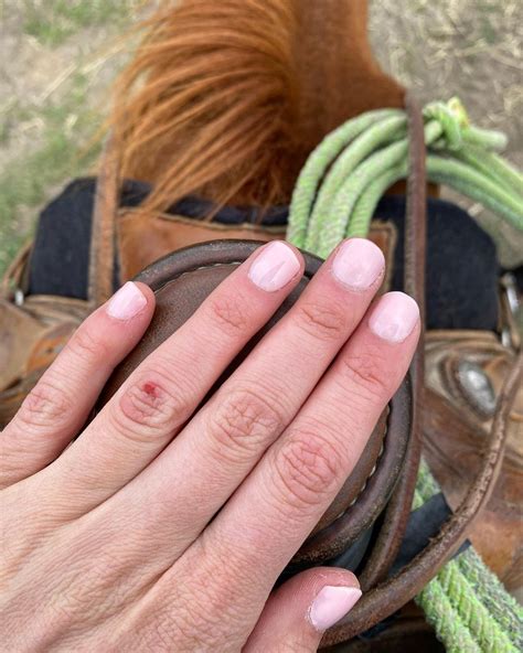 Rural Red Aspen On Instagram “branding Day Nails 💕 Roped And Wrestled Calves All Day And Didn’t