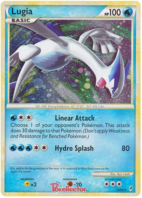 Once you have both cards, place both on your bench. Lugia - Call of Legends #15 Pokemon Card