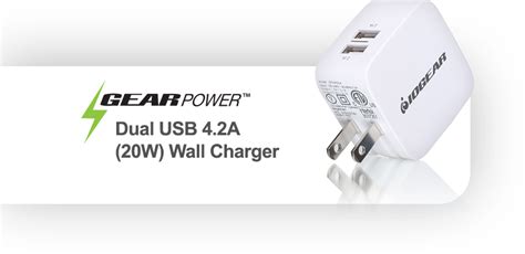 GearPower: USB Wall Chargers by IOGEAR