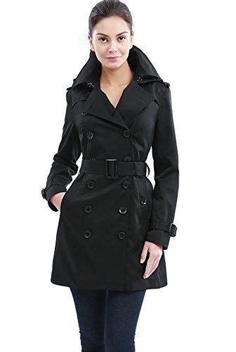 Bgsd Womens Madison Hooded Waterproof Mid Length Trench Coat Clout
