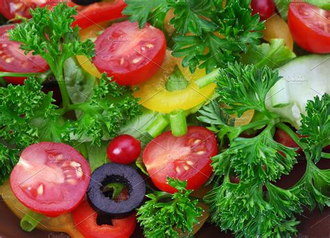 Salad Background High Quality Food Images ~ Creative Market