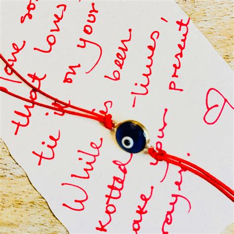 Sterling Silver Evil Eye Prayer Bracelet Seven Knots - Etsy