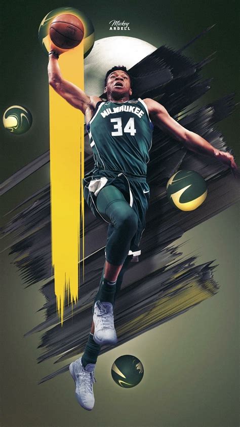 Choose from a curated selection of nba wallpapers for your mobile and desktop screens. Giannis Antetokounmpo iPhone Wallpapers: 17 images ...