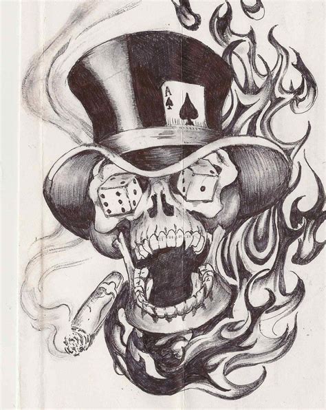 Flash Skull By Randyparker1972 Skull Art Drawing Skulls Drawing