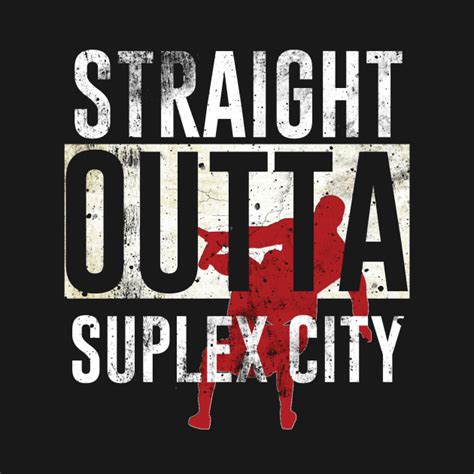 Straight Outta Suplex City Brock Lesnar Kids T Shirt Teepublic