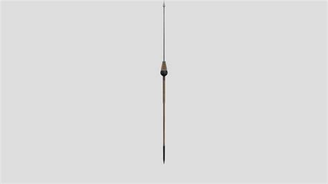 pilum roman javelin 3d model by angelcrahan [90746d3] sketchfab