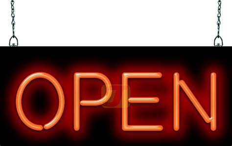 Transparent Neon Open Sign Png Its Resolution Is 262x300 And It Is