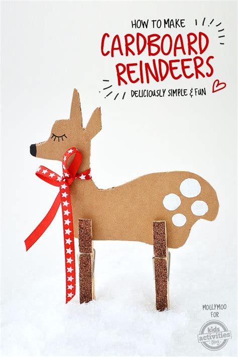 15 Amazing Reindeer Crafts For Kids