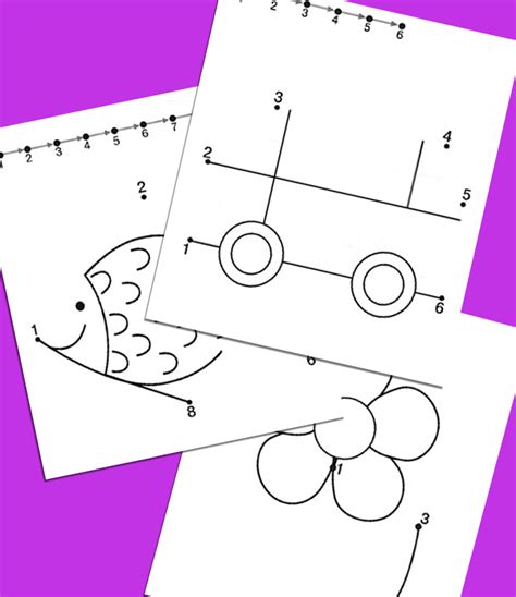 13 Free Easy Connect The Dots Printables For Kids Kids Activities Blog