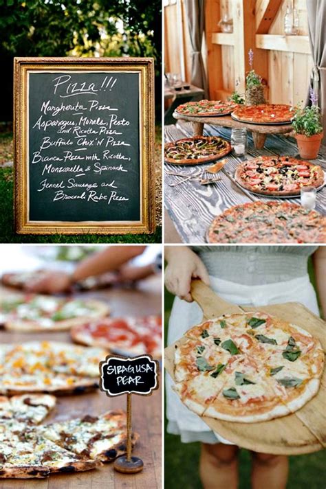 Unique Wedding Food Wedding Food Bars Pizza Wedding Wedding Food Stations Wedding Food Drink
