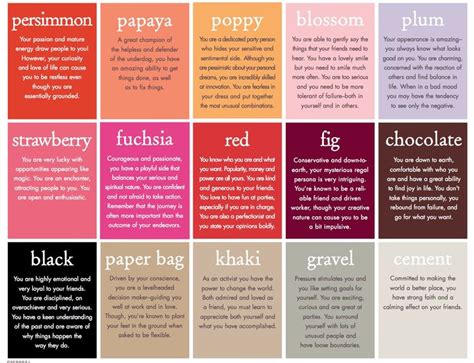 What Does Your Favorite Color Say About You The Colors I Love Red Black Fig Fuchsia Teal